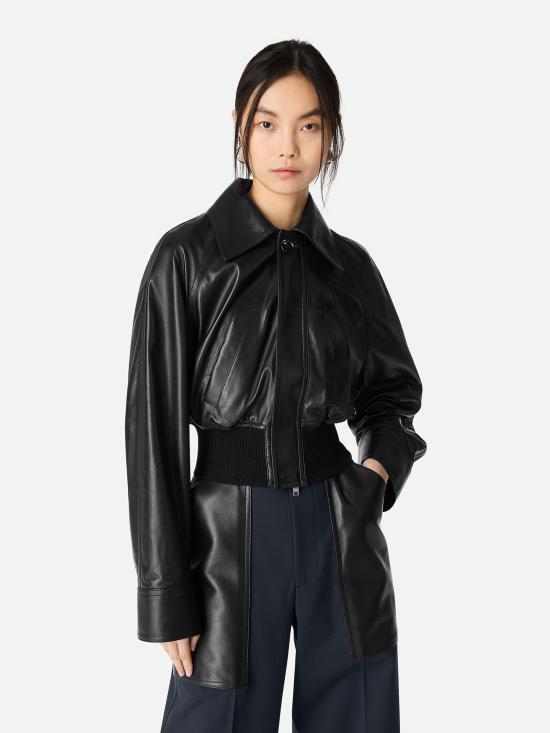 25FW 보테가베네타 수트 자켓 835298V5AC0 1000 Black