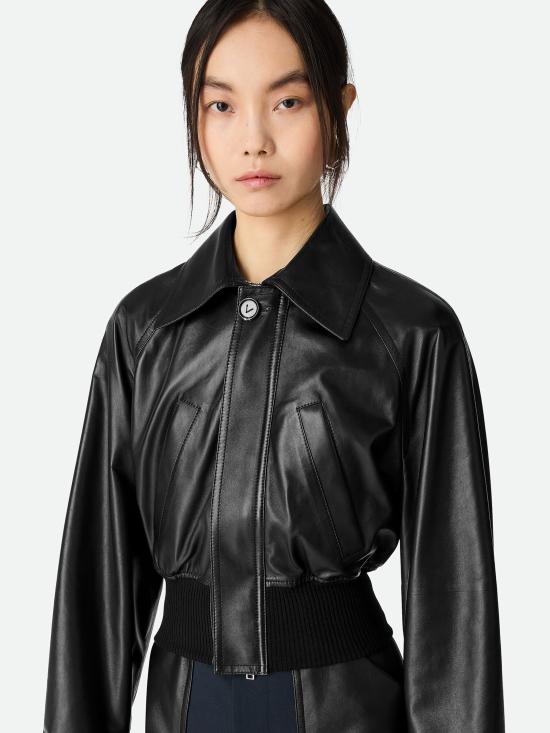 25FW 보테가베네타 수트 자켓 835298V5AC0 1000 Black - BOTTEGA VENETA