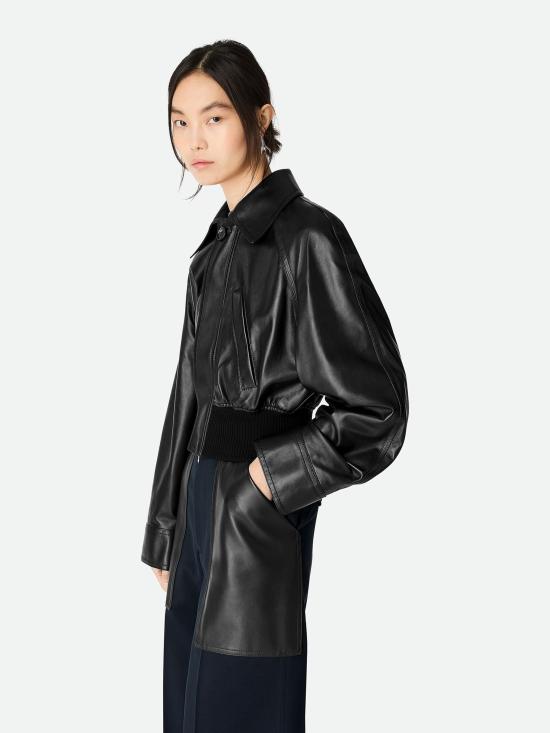 25FW 보테가베네타 수트 자켓 835298V5AC0 1000 Black - BOTTEGA VENETA