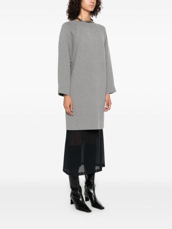 25FW 막스마라 숏 원피스 2521326019600 002 Grey - MAX MARA
