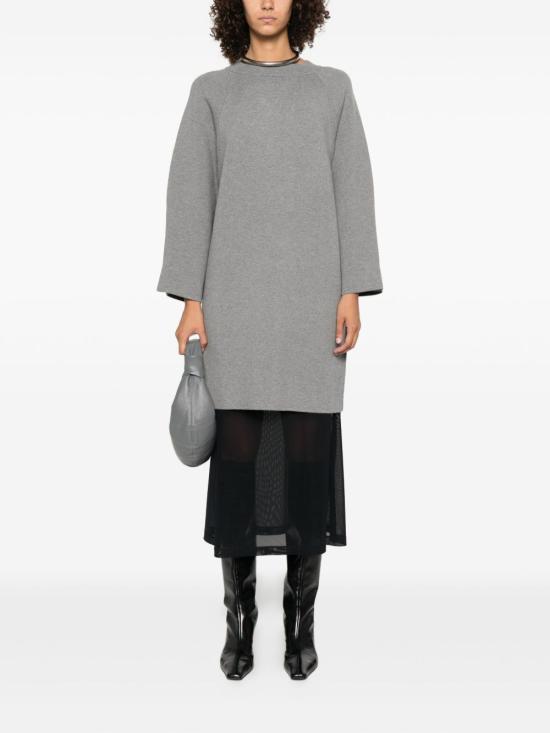 25FW 막스마라 숏 원피스 2521326019600 002 Grey - MAX MARA