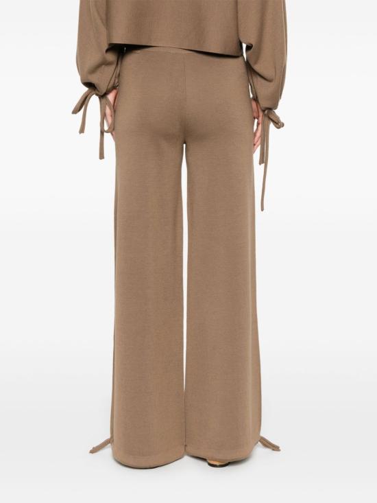 25FW 막스마라 스트레이트 팬츠 2521336011600 004 Brown - MAX MARA