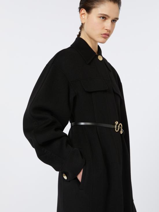 25FW 스포트막스 OLIO 올리오 버진울 코트 2522016021600 013 NERO - SPORTMAX