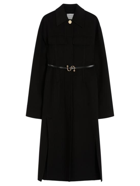 25FW 스포트막스 OLIO 올리오 버진울 코트 2522016021600 013 NERO