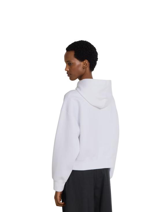 25FW 구찌 프린티드 코튼 후드 티셔츠 837935XJHGJ 9081 White - GUCCI