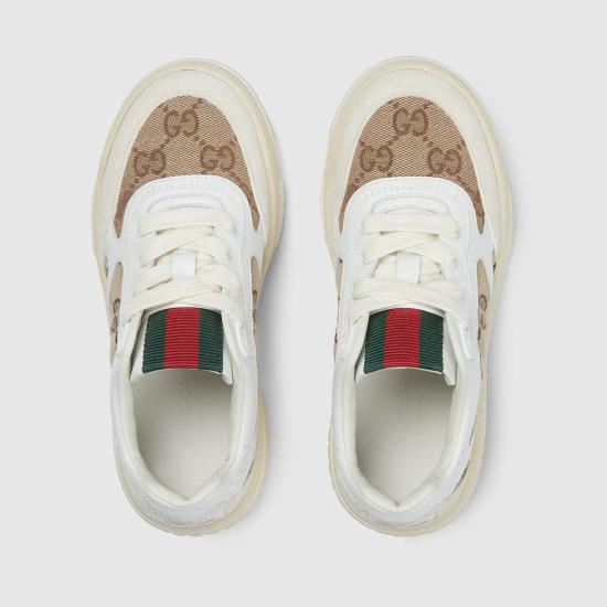 25FW [키즈] 구찌 스니커즈 793956AADOW 9555 White - GUCCI