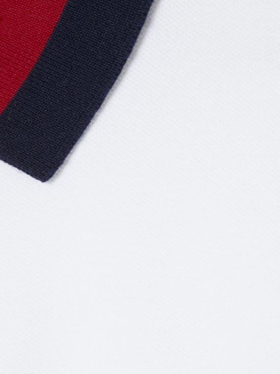 25FW [키즈] 구찌 폴로 셔츠 825164XJHAN 9250 White