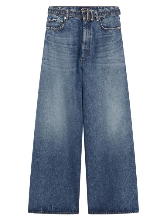 25FW 스포트막스 데님 팬츠 2522186055600 005 Blue