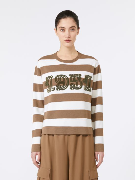 25FW 막스마라 스웨터 2521366091600 009 Brown - MAX MARA