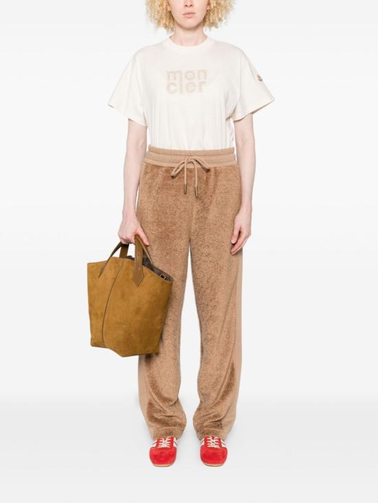 25FW 몽클레어 반팔 티셔츠 K20938C0002889AUO 036 White - MONCLER