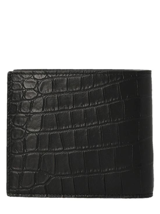 25FW 생로랑 로고 이스트/웨스트 반지갑 396307DZEDE 1000 Black - SAINT LAURENT