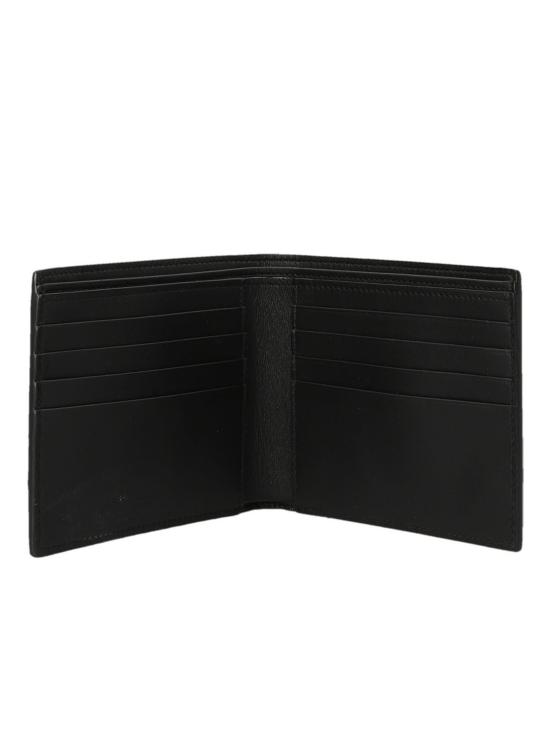 25FW 생로랑 로고 이스트/웨스트 반지갑 396307DZEDE 1000 Black - SAINT LAURENT