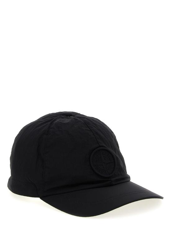 25FW [키즈] 스톤 아일랜드 모자 K2S169100002S0064 V0029 Black - STONE ISLAND