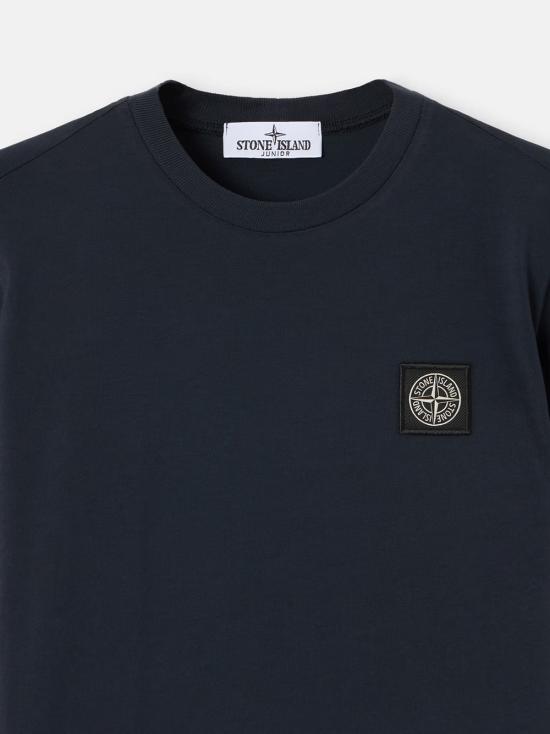 25FW [키즈] 스톤 아일랜드 티셔츠 K2S162100002S0047 V0020 Blue - STONE ISLAND