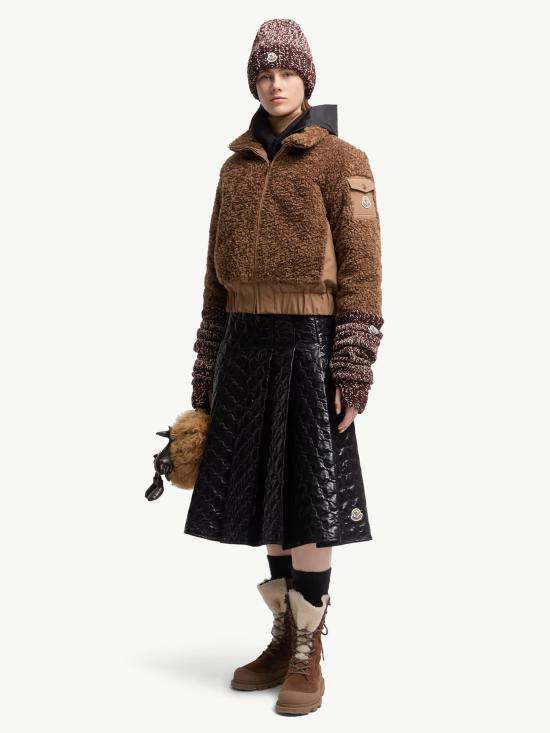 25FW 몽클레어 숏 스커트 K20932D00038597Z8 999 Black - MONCLER