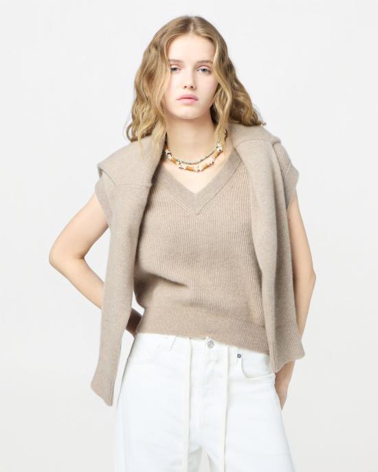 25FW 게스트 인 레지던스 베스트 W30710RM TAUP Beige - GUEST IN RESIDENCE