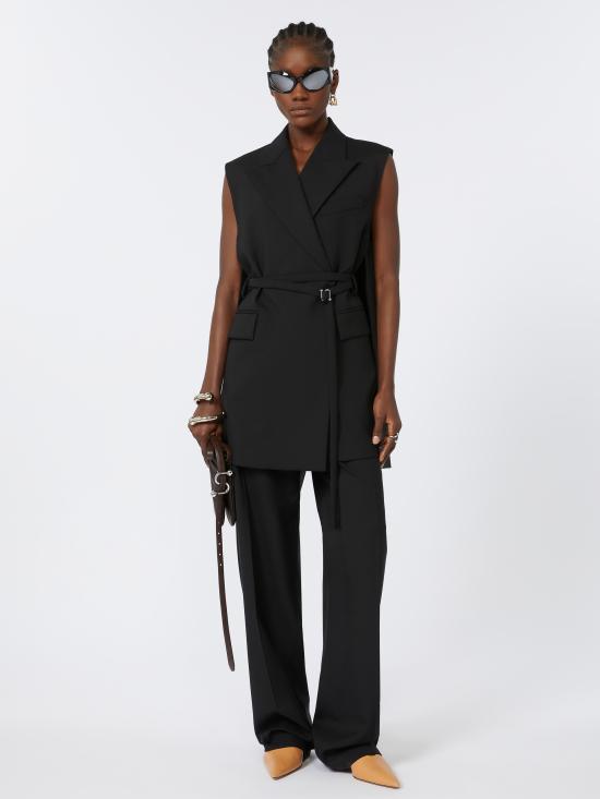 25FW 스포트막스 베스트 2522286011600 003 Black - SPORTMAX