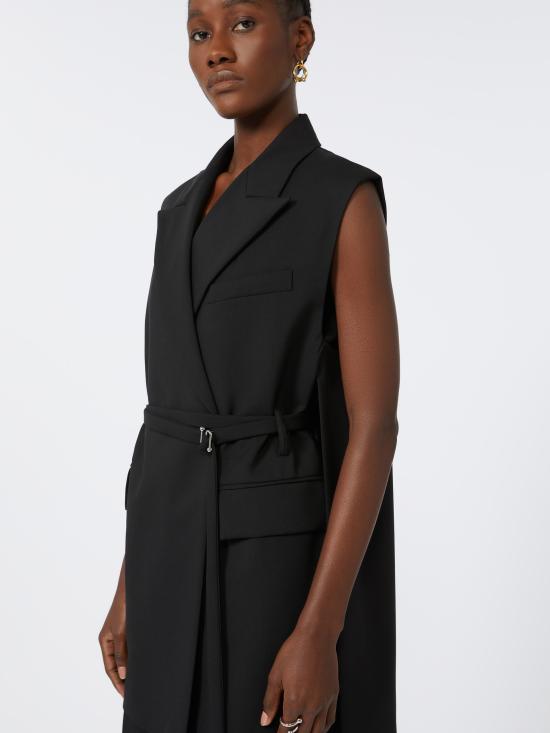 25FW 스포트막스 베스트 2522286011600 003 Black - SPORTMAX