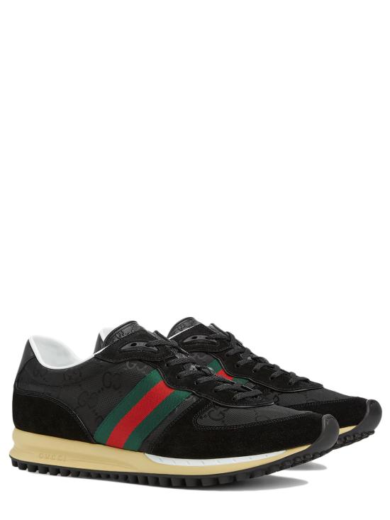 25FW 구찌 리 모션 남성 스니커즈  832461AAEW3 1042 Black - GUCCI