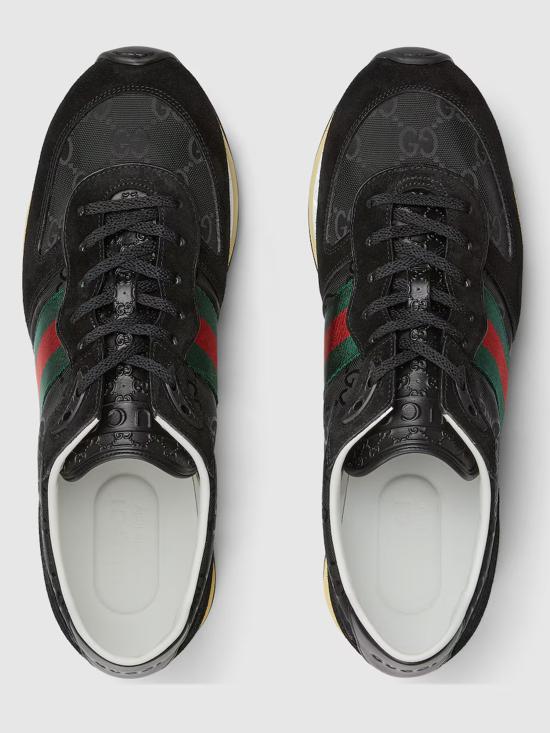 25FW 구찌 리 모션 남성 스니커즈  832461AAEW3 1042 Black - GUCCI