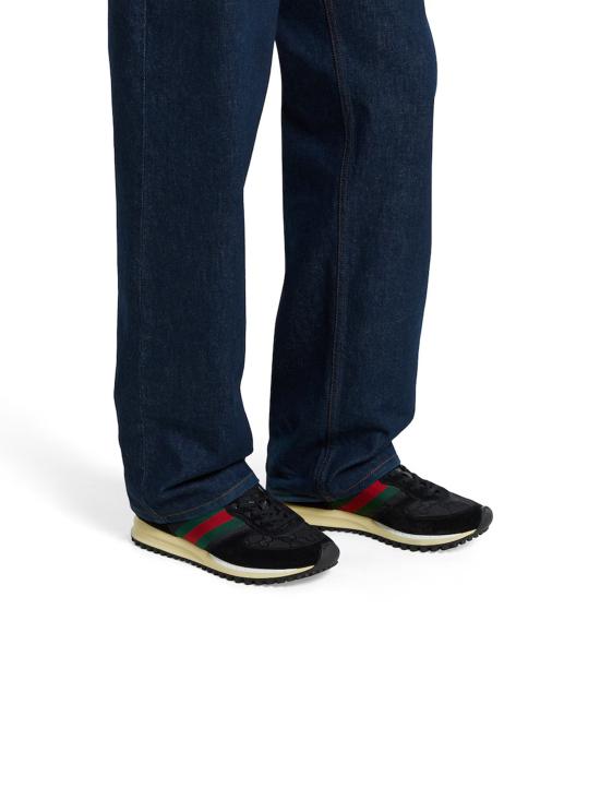 25FW 구찌 리 모션 남성 스니커즈  832461AAEW3 1042 Black - GUCCI