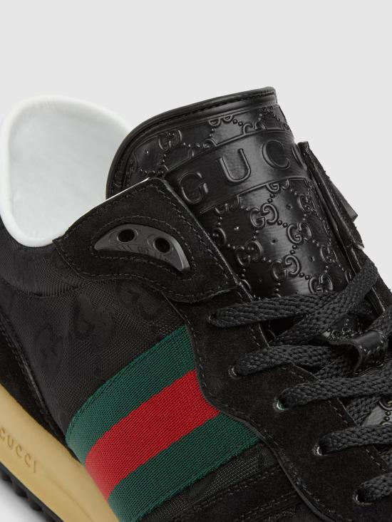 25FW 구찌 리 모션 남성 스니커즈  832461AAEW3 1042 Black - GUCCI