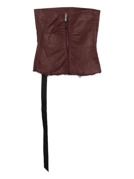 25FW 다크쉐도우 블라우스 DS02E7129SDSW 43X Red - DRKSHDW