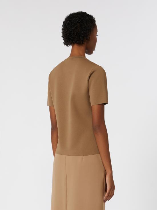 25FW 막스마라 스웨터 2521366068600 004 Brown - MAX MARA