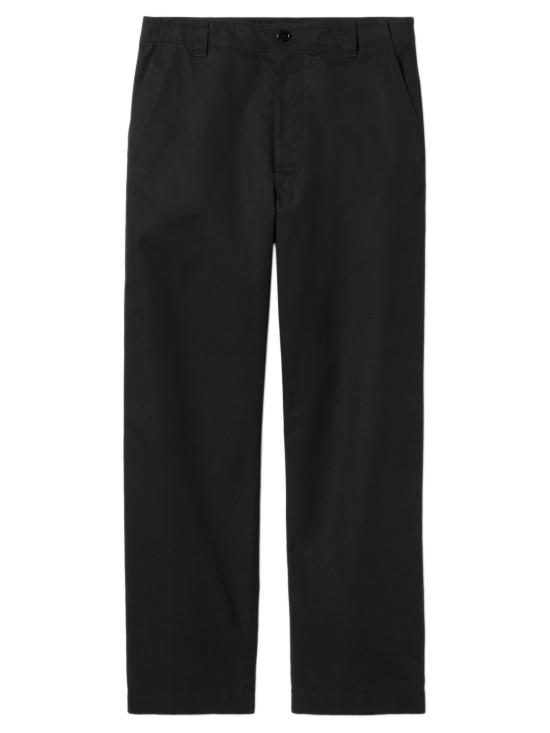 25FW 구찌 웹 디테일 코튼 트윌 팬츠 웹 디테일 코튼 트윌  784049Z7AJV 1000 Black