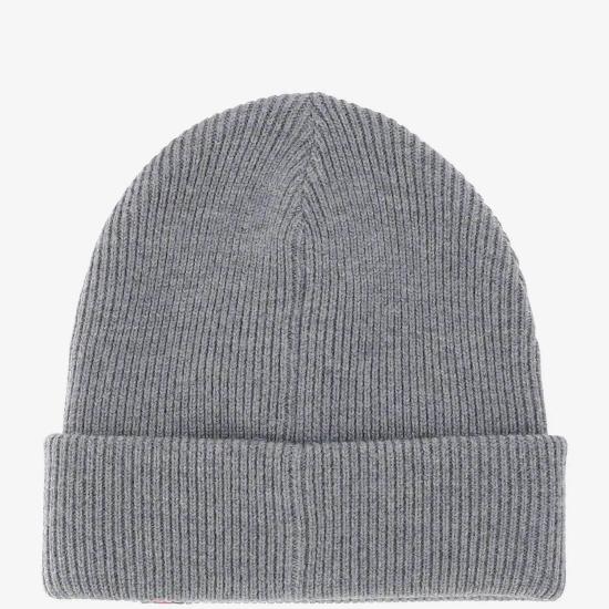 25FW 구찌 웹 디테일 울 비니  8341924G200 1100 Grey - GUCCI