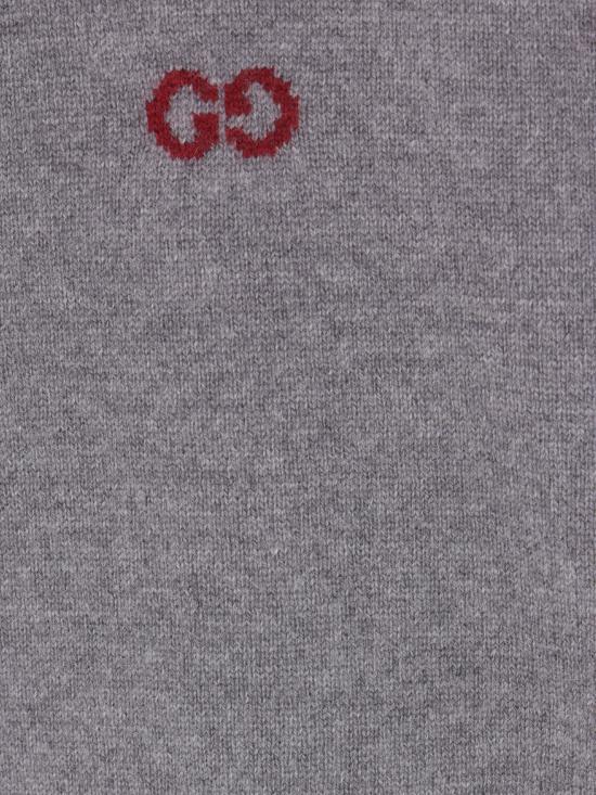 25FW 구찌 자수 로고 스웨터  833668XKEYH 1015 Grey - GUCCI