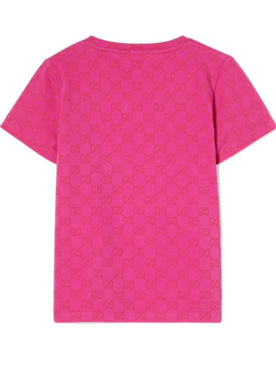25FW [키즈] 구찌 티셔츠 610190XJHE8 5015 Fuchsia - GUCCI