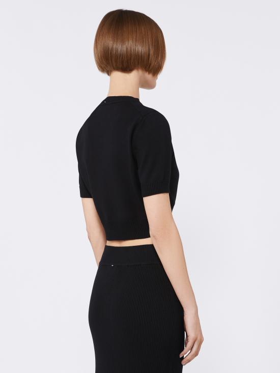 25FW 스포트막스 스웨터 2522366021600 005 Black - SPORTMAX