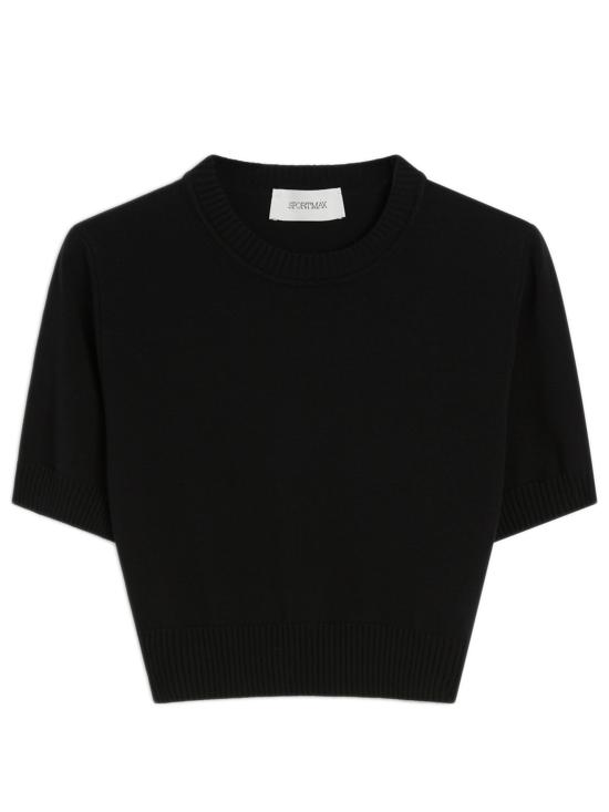 25FW 스포트막스 스웨터 2522366021600 005 Black