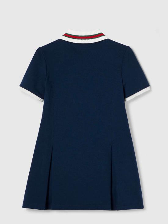25FW [키즈] 구찌 원피스 828784XJHDT 4724 Blue - GUCCI