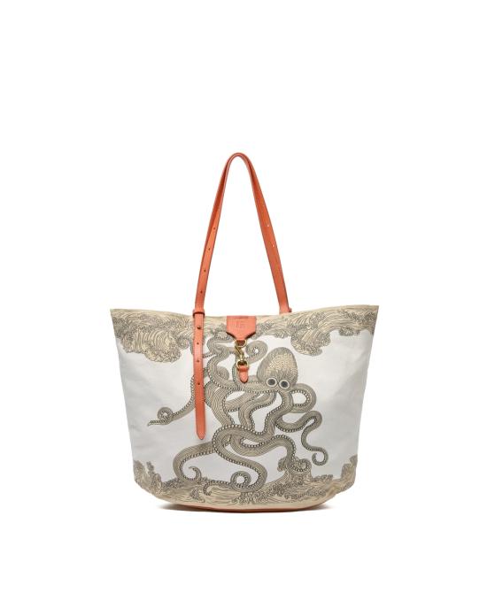 25SS INOUI EDITION 토트백 MA21SSP02 naturel MULTICOLOR