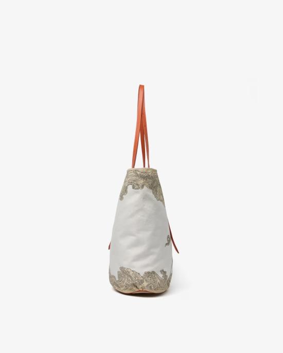 25SS INOUI EDITION 토트백 MA21SSP02 naturel MULTICOLOR - INOUI EDITION