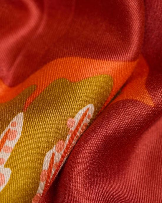 25SS 이누이 에디션 머플러/스카프 CA212TO08 orange MULTICOLOR - INOUI EDITION