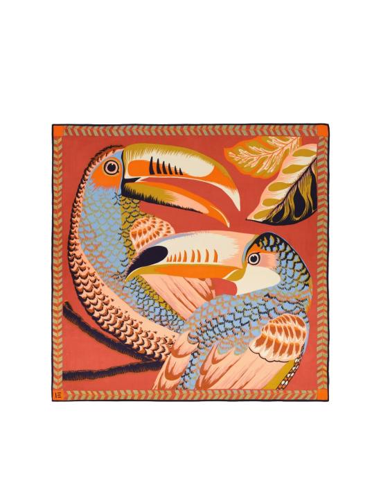 25SS 이누이 에디션 머플러/스카프 CA212TO08 orange MULTICOLOR