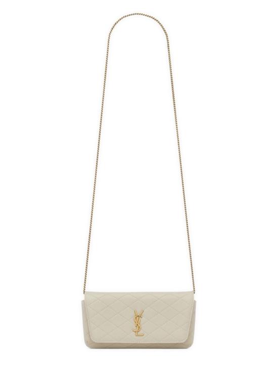 25FW 생로랑 크로스백 7540511EL07 9207 White