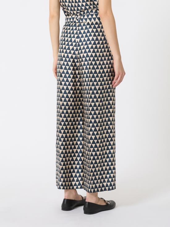 25FW 에스막스마라 팔라초 팬츠 2529136012600 008 White - 'S MAX MARA