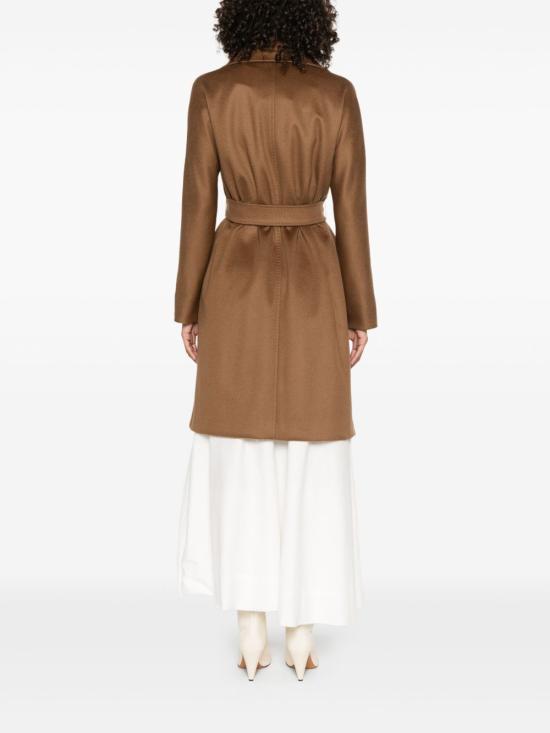 25FW 막스마라 스튜디오 코트 2526016091600 056 Brown - MAX MARA STUDIO