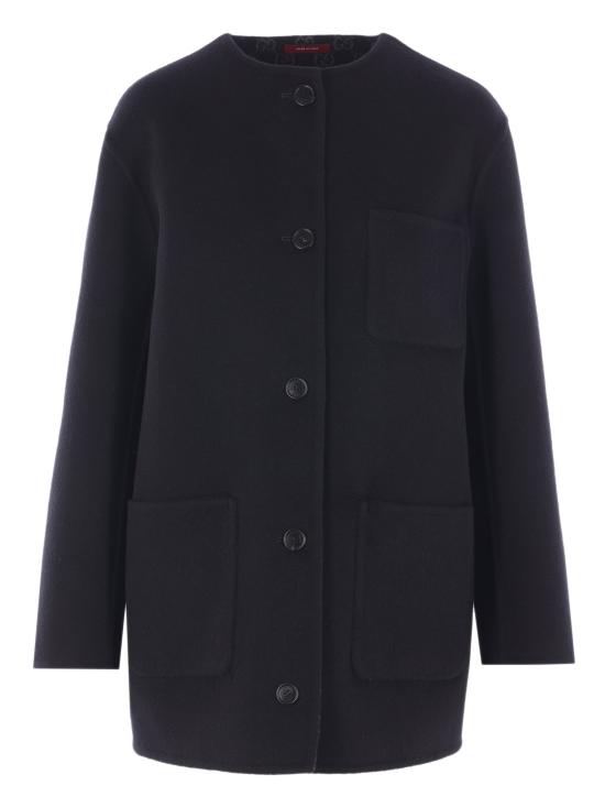 25FW 구찌 리버서블 울 실크 자켓 840657Z7ASL 1189 Black