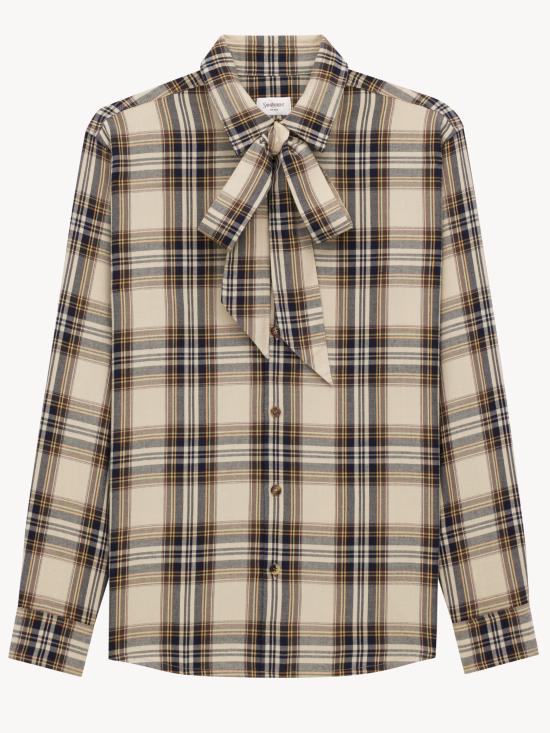 25FW 생로랑 셔츠 838890Y31VA 7300 MultiColour - SAINT LAURENT