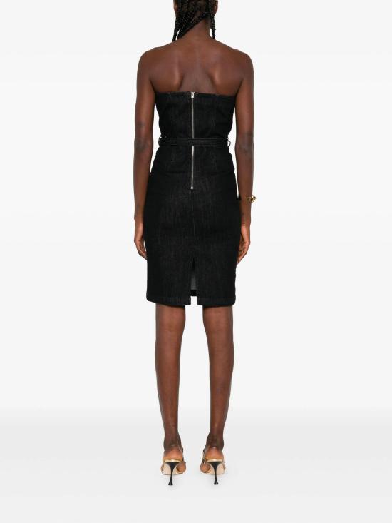 25FW 셀프 포트레이트 숏 원피스 AW25821MB BLACK Black - SELF PORTRAIT