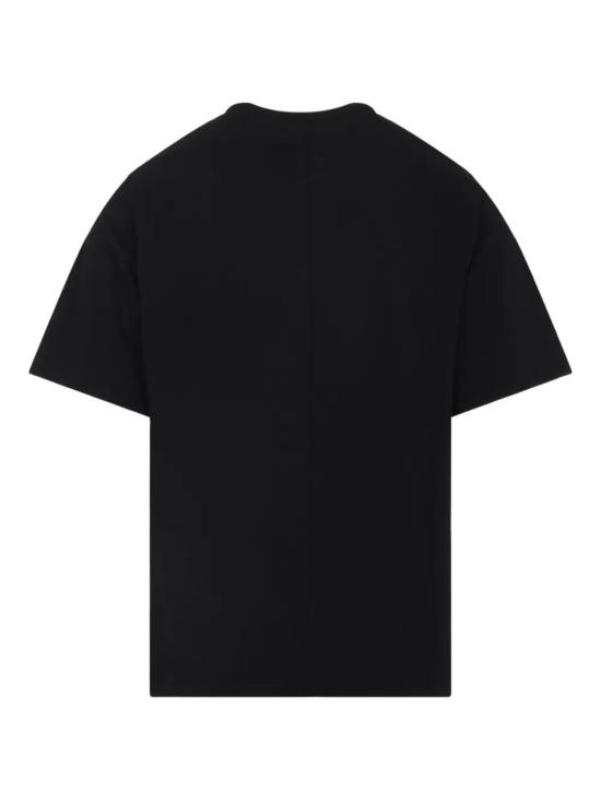 25FW 릭 오웬스 반팔 티셔츠 RU02E1232JA 09 Black - RICK OWENS