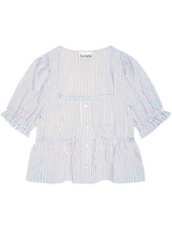 25SS 가니 블라우스 W0311 326 Clear Blue