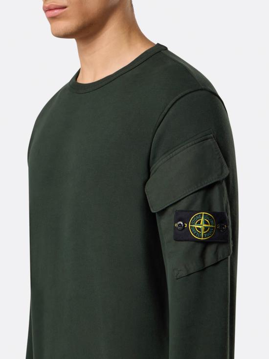 25FW 스톤 아일랜드 긴팔 티셔츠 K2S156100008S0A20 V005E Green - STONE ISLAND