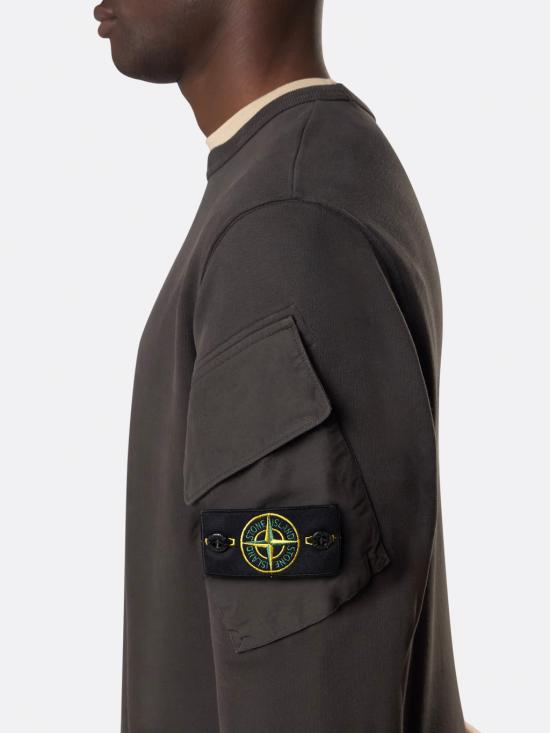 25FW 스톤 아일랜드 긴팔 티셔츠 K2S156100018S0195 V0062 Grey - STONE ISLAND