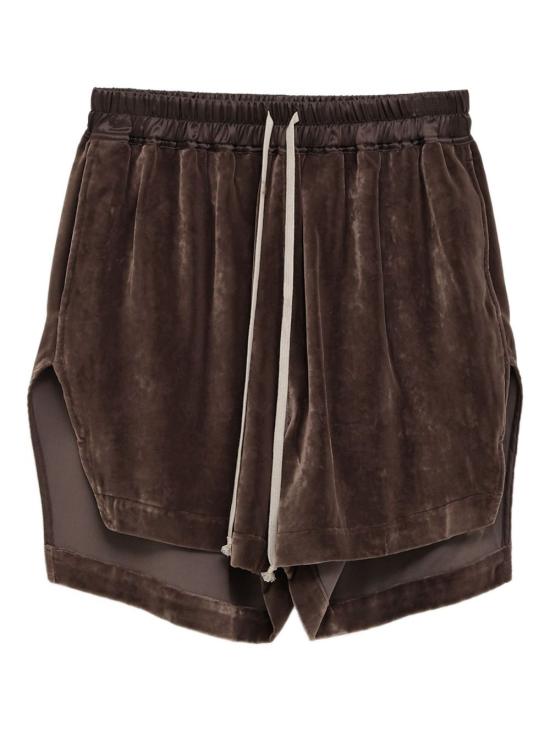 25FW 릭 오웬스 숏팬츠 RP02E4380V 78 Brown